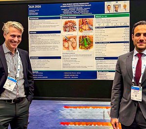 Dr. Mahmoud Farzat (rechts), Chefarzt am Diakonie Klinikum in Siegen, wurde auf dem US-amerikanischen Urologen-Kongress in Washington gemeinsam mit seinem Hamburger Kollegen PD Dr. Sami-Ramzi Leyh-Bannurah für eine Studie zur chirurgischen Behandlung von Prostatakrebs ausgezeichnet.